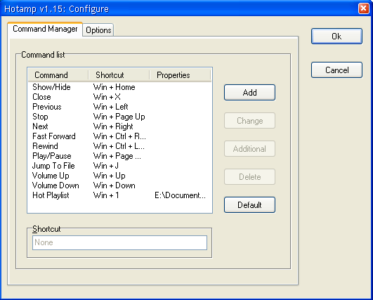 Hotamp Screenshot